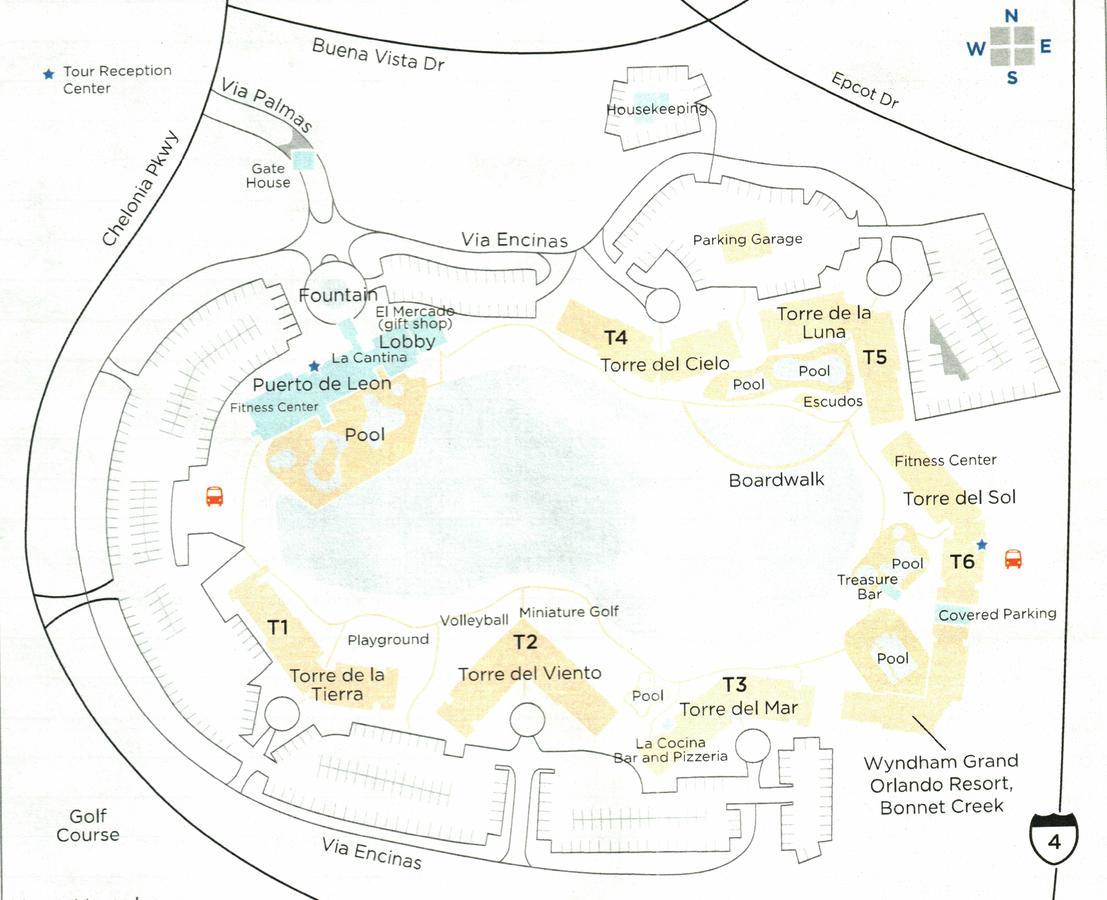 Hotel Club Wyndham Bonnet Creek à Lake Buena Vista Extérieur photo